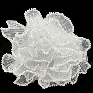 (4 Yards/bag) 28cm Wave Yarn Valentines Day Flower Packaging Material Mesh Yarn Festival Gift Box Packaging Handmade DIY