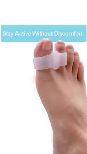 Orthopedic Toe Silicone Separator Pinky Toe Corrector To Correct Hallux Valgus Foot Swelling Toe Splitter