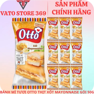 Bánh mì tươi OTTO thịt xốt mayonnaise gói 50g