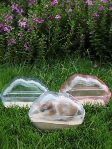 Nhà tắm cát cho hamster bồn tắm cát trong suốt cho hamster Bucatstate