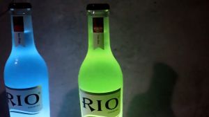 【Ready Stock】10PCS 6cm LED Luminous Coaster Stickers Party Drink Glass Cup Pad Lamp Wine Bottles Round Coaster Mat Wedding Bars Decor Lights