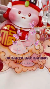 Zipper Pouch Imlek Karakter Lucu UK 12X10X1CM – Edisi Sincia Ceria Jakartapackaging MN-1784