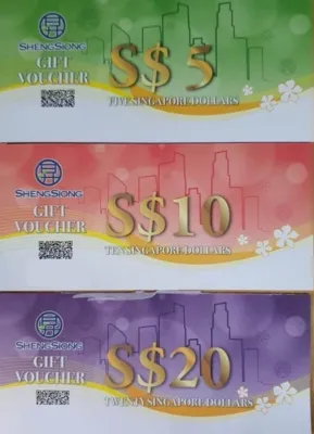Sheng Siong Voucher - no expiry date