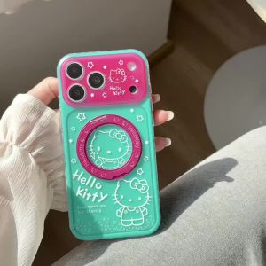 Sanrio | Ốp Điện Thoại Hoạt Hình Dễ Thương Hello Kitty Thiết Kế Y2K Dành Cho iPhone 17 Pro Max 16 Pro Max 15 Pro Max Tương Thích Với Các Mẫu iPhone 17 16 15 Vỏ Nhựa Chống Xước