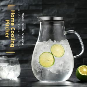 Heat-Resistant Anti-Burst Large Capacity Glass Pitcher