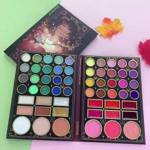 58 Color Professional Eyeshadow Palette - Matte Shimmer Metallic & Glitter Makeup Palette Highly Pigmented Long Lasting
