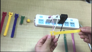 25PCS Reusable Cord Organizer Keeper Holder Fastening Cable Ties Straps for Earbud Headphones Phones Wire Wrap Managemen