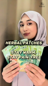 TREVOR Herbal Heat Patch [10pc] – Heat Pad Warm Menstrual Winter Muscle Pain Relief Hot Pelekat Panas 暖宫贴/暖足贴/暖暖包/发热贴