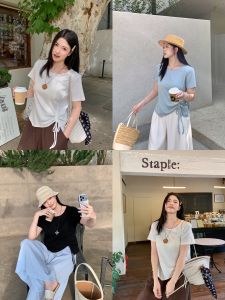 MASISI | Large Size Loose Slimming T-Shirt