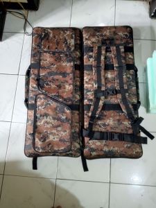Tas Senapan Kotak Plus Saku Pompa 80cm