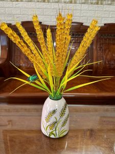 Lúa Vàng Trang Trí Nhà Cửa Cắm Bàn Decor Phòng Tài Lộc May Mắn Sang Trọng