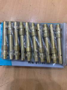 ĐẦU NỐI BÉP HÀN MIG 500A - 350A REN TRONG VÀNG REN NGOÀI ĐÒNG ĐỎ - VỈ 10 CÁI