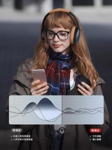 Noise Reduction Bluetooth Headset Wireless Overhead High Definition Sound Quality Gaming Esports Headphones Long Battery Life No Pain