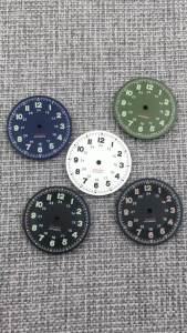 Classics Sterile 29mm Field Pilot Black Watch Dial for NH35/36 ETA PT5000 Miyota Mingzhu DG ST2130 Movement Watch Part Hand Set