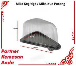 MIKA KUE SEGITIGA/ MIKA MILLE CRAPES Isi 10 set / CT SEGITIGA / MIKA KUE TART SLICE
