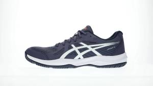 ASICS Men UPCOURT 6 Indoor Court Shoes in Indigo Fog/White