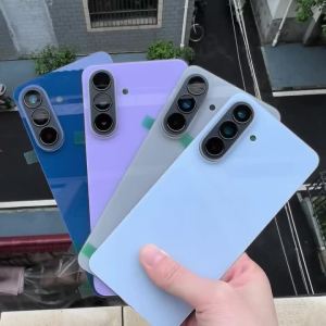 For Samsung Galaxy A57 A 57 SM-A576B/DS Glass Back Battery Cover Rear Door Housing Case Replacement Parts With Camera Lens