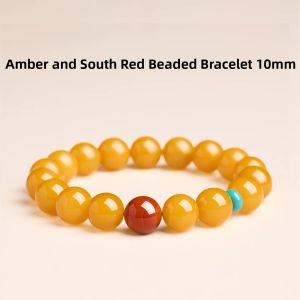 QINGXIANGTAI | Genuine Natural Bead Bracelet Round Lustrous Elegant Design