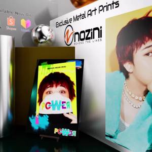 Iconic Celebrities Fan Art – G-Dragon Metal Print Collection | Unique K-pop Posters Wall Art and Decor for Fans