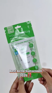 YOU SUNBRELLA ACNE SHIELD LIGHT SUNSCREEN SPF 40+PA++++ 30 ML TABIR SURYA OIL CONTROL PELEMBAP WAJAH SUNBLOCK UNTUK KULIT SENSITIVE DAN BERJERAWAT