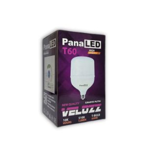 Panaled Velozz Lampu Led Capsule T-Bulb Jumbo 60 Watt Cahaya Putih