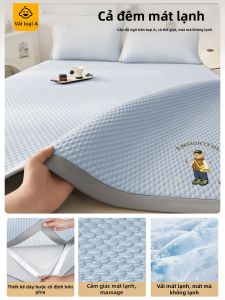 YANYANGTIAN | Bộ Chăn Ga Gối Bằng Lụa Mềm Mại Cho Ký Túc Xá