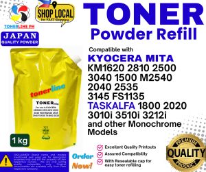 Kyocera Toner Powder 1kg Compatible and for Use in Kyocera