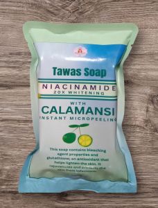 NEW LEGIT TAWAS NIACINAMIDE SOAP WITH CALAMANSI+LIGHTENING EFFECT FIGHT BODY ODOR