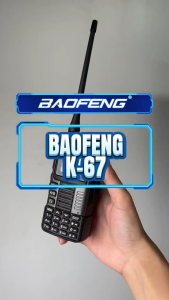 BaoFeng K67High-Quality Dual Band VHF/UHF Two-Way Radio Handheld with AM/FM Air Reception and One-Click Frequency Alignment