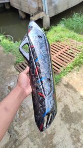 Forged merah biru cover knalpot nmax old