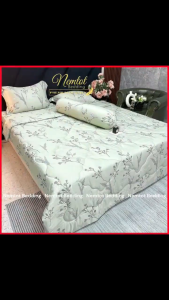 🌇SIÊU ĐẸP🌇 Bộ Ga Gối Lụa Lyocell Viscose Thoáng Mát Mềm Mịn Chăn Chần Bông Cao Cấp _Nemtot Bedding