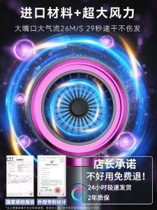 Phụ Kiện Làm Đẹp Tóc Máy Sấy Tóc Chuyên Nghiệp 2400W Gió Mạnh Ồn Thấp Nhanh Khô Tạo Ion Âm Cho Tóc Mọi Loại