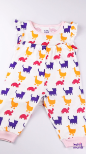 Kahit Munti Sando & Girly Shorts Set Munting Alaga - Girl | Soft 100% Cotton Baby Clothes | 9-24 Months