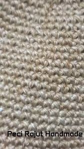 Peci Rajut Handmade Polosan Peci Perlengkapan Sholat
