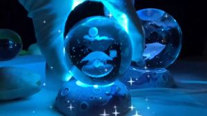 【COD】3D Luminous Crystal Ball Night Light Unicorn Night Lamp Angel Crystal Ball Lamp LED Night Light Crystal Ball USB Night Lamp Bedroom Bedside Lamp Small Table Lamp Desktop Decoration Home Decor Christmas Gifts Birthday Gifts Valentines Day Gifts