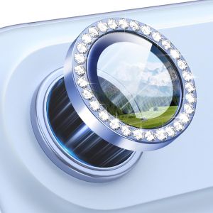 Diamond Camera Lens Protector Cover For iPhone 17 Air 17E 16E 16 E Pro Max 15 Plus 14 13 Mini 12 11 Phone Protection Accessories