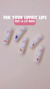 Red-A Lip Balm with VIT E Olive Squalane & Avocado Oil - 3gr (tersedia 5 varian)