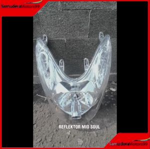 REFLEKTOR LAMPU DEPAN MIO SOUL LAMA / REFLEKTOR MIO SOUL KARBU