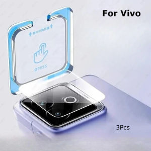 3 Pcs Clear Camera Lens Protector For Vivo IQOO 15 Ultra/13 X Fold 3 Pro 4 5 Camera Tempered Glass Lens Locator Installation