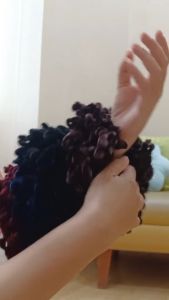 Ikat Rambut Ubur-Ubur JUMBO Kunciran Hijab Cepol Aksesoris Jilbab Hijaber KUNCIRAN