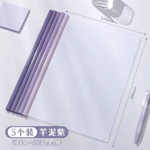 Thùng Đựng Tài Liệu Hình Giọt Nước Trong Suốt Có Thể Kéo Dài Dung Tích Lớn Văn Phòng Phẩm Dụng Cụ Lưu Trữ Chất Liệu PP Thương Hiệu XIYU