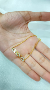 Gelang Serut Titanium Wanita Anti Karat — Gelang Elegant Korea Tidak Hitam Waterproof Cocok Kado