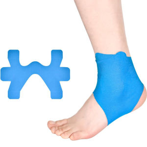 10PCS Kinesiology Tape for AnkleAnkle Tape PrecutCotton Waterproof & BreathableEnhance Elastic AthleticTape for Ankle Support