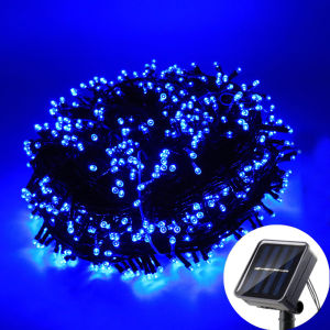 กลางแจ้ง LED พลังงานแสงอาทิตย์ Flicker Light String บ้านเตียงดอกไม้ Beach Villa ภูมิทัศน์ไฟตกแต่ง Courtyard Garden บรรยากาศ