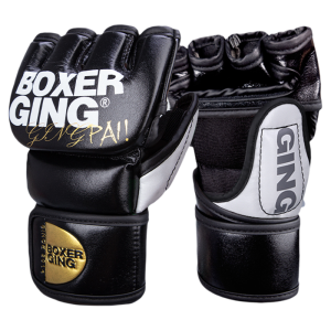 GINGPAI | Adult Half Finger Professional Training Boxing Gloves