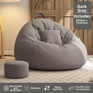 Multifunctional Bean Bag Sofa For Small Spaces Lying Sitting