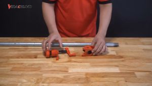 CẢO ỐNG NƯỚC KẸP GỖ PHI 27MM  VAM CẢO DÀI ỐNG PHI 27 CÓ THỂ CẮT ỐNG DÀI TÙY THÍCH