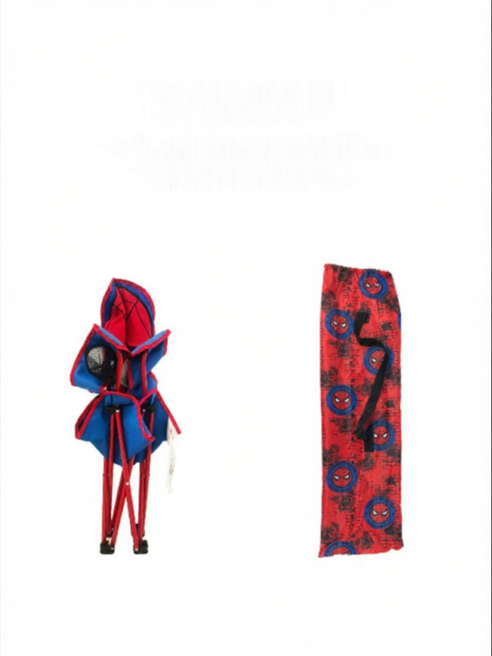 Children's%20Outdoor%20Folding%20Camping%20Chair%20Spiderman%20Cartoon%20Portable%20Drawing%20Sketching%20Train%20Barbecue%20Chair%20High%20Backrest%20Waterproof%20-%20Image%203