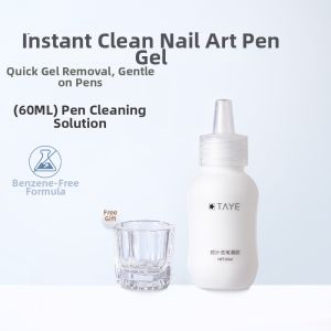 Taye | 3-in-1 Gentle Nail-Art Brush Cleaning Gel