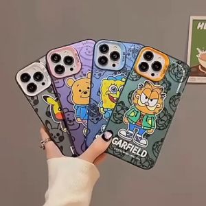 NEW PREMIUM CASE !! SUPER CARTOON HOODIE PIKACHU SPONGEBOB WINNIE THE POOH GARFIELD IP 14 PROMAX 14 PRO 14 13 PROMAX 13 PRO 13 12 PROMAX 12 PRO 12 11 SOFTCASE